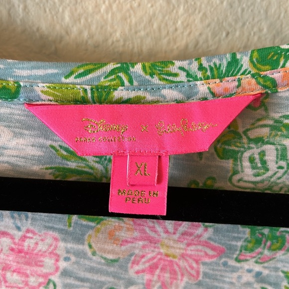 RARE DISNEY / LILLY PULITZER  SIZE XL (And, EARS TO MATCH!) - Picture 3 of 8